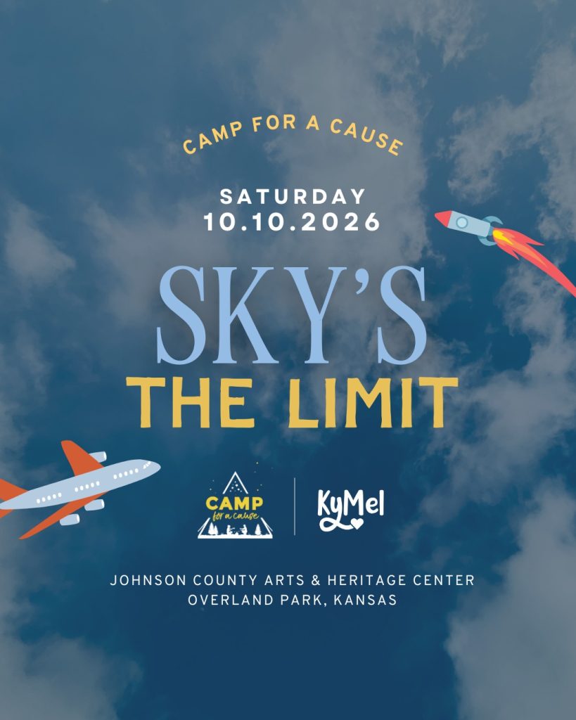 SaveTheDate Camp for a Cause. Saturday 10.10.26. Skys The Limit