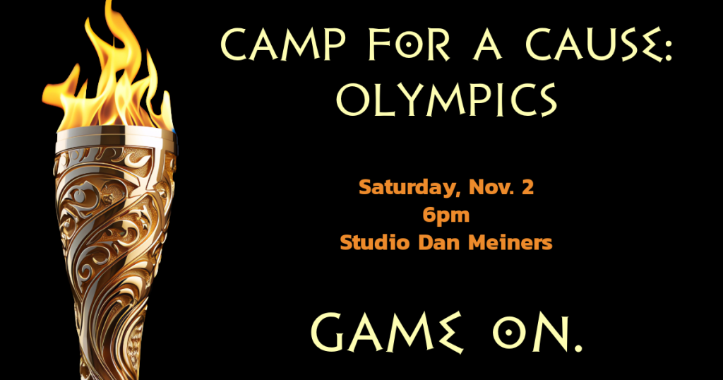 Save the Date: Camp for a Cause 2024 Nov 2nd 6pm